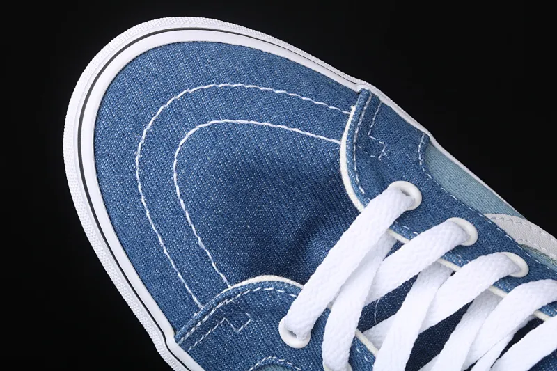 All categories Vans Vans series Vans Mid Vans China Vans Sk8-Mid classic denim blue mid-top casual sneakers VN0A3MV8Q69